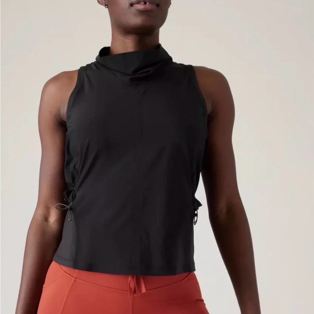Athleta Black Sleeveless Tank Top Size Small